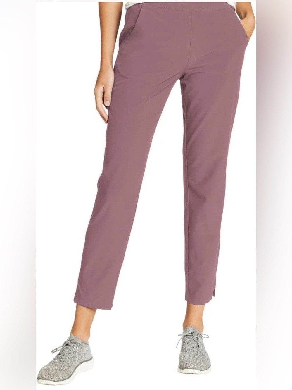 Eddie Bauer Women's Traveler Ankle Pants Mauve size XS